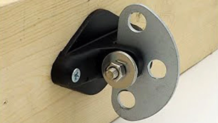 ピンロック絶縁体3ポイントゲートコネクタ電気フェンスゲートエンド