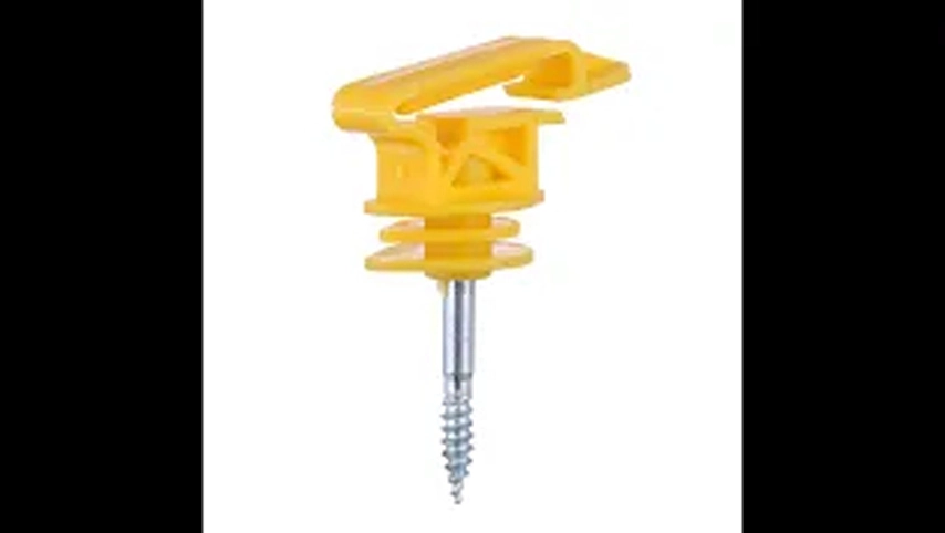 ネジ式テープ絶縁体電気フェンスファームフェンシング絶縁体