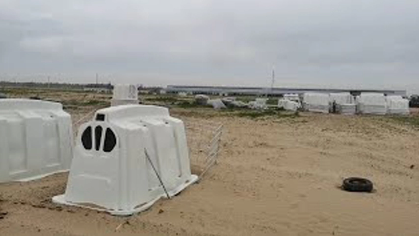 Daitry Farm Equipmentカーフハッチカーフペン (砂漠)