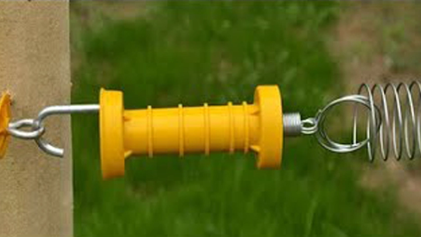 絶縁体内部電気フェンスアーチフックゲートハンドルスプリング