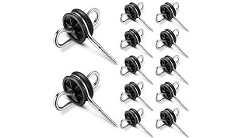 電気フェンスねじゲートアンカー絶縁体ファームフェンシングアクセサリー