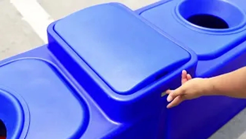 6つの飲料穴を持つ家畜水トラフ-Terrui