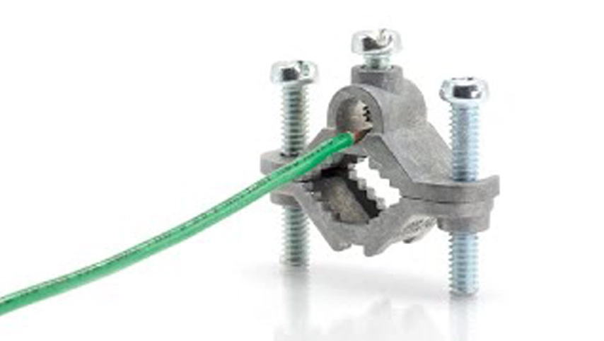 電気接地ロッドクランプ直接埋葬六角ヘッド接地クランプ