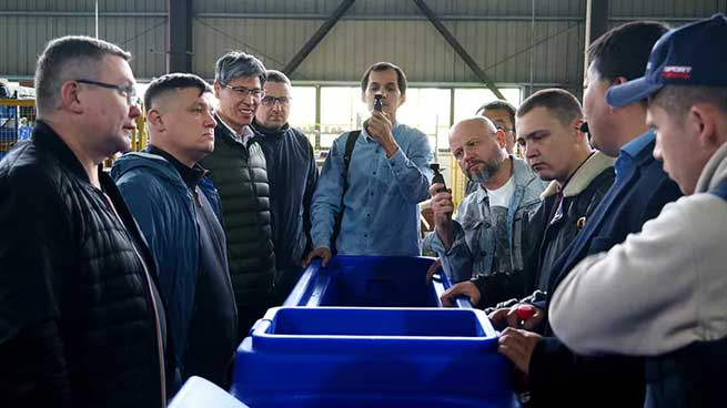 Shanghai Terrui Welcomed the Customer Team from the Russian Branch to Visit the Factory Shanghai Terrui Welcomed the Customer Team from the Russian Branch to Visit the Factory