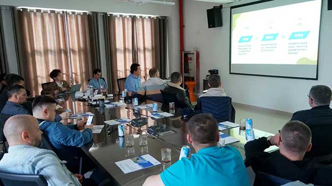 Shanghai Terrui Welcomed the Customer Team from the Russian Branch to Visit the Factory Shanghai Terrui Welcomed the Customer Team from the Russian Branch to Visit the Factory